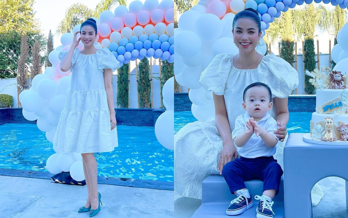 Cứ sinh nhật con là Phạm Hương lại diện món đồ này, vừa sang vừa điệu khiến mẹ nào cũng muốn sắm theo- Ảnh 2.