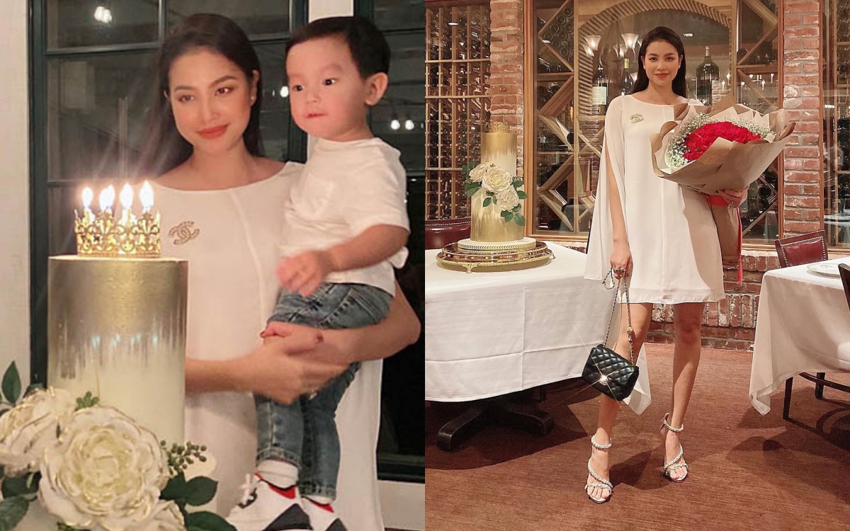 Cứ sinh nhật con là Phạm Hương lại diện món đồ này, vừa sang vừa điệu khiến mẹ nào cũng muốn sắm theo- Ảnh 5.