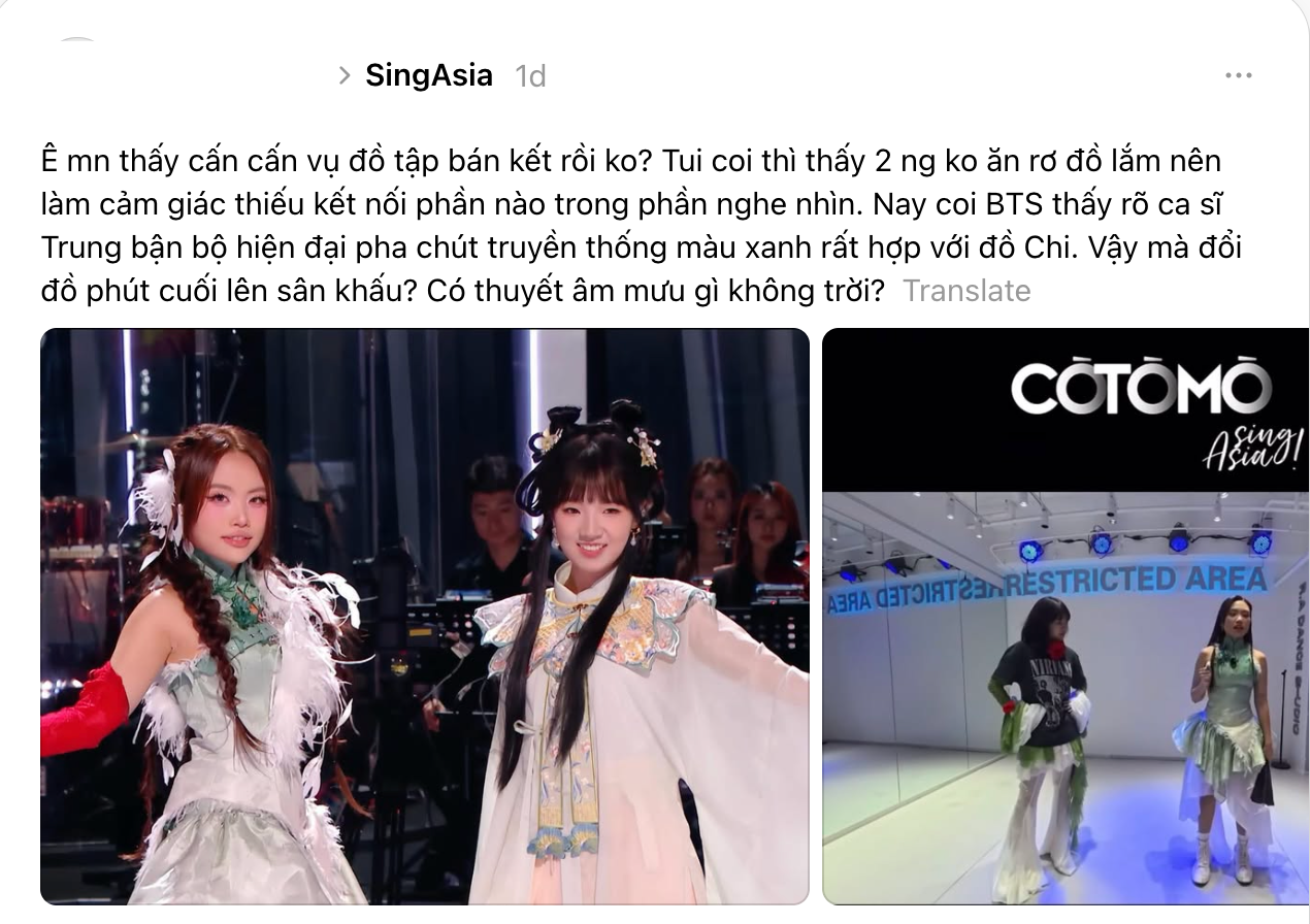 Phương Mỹ Chi quyết định thay đổi 1 điều sát giờ G, ảnh hưởng đến cục diện bán kết Sing! Asia?- Ảnh 2.