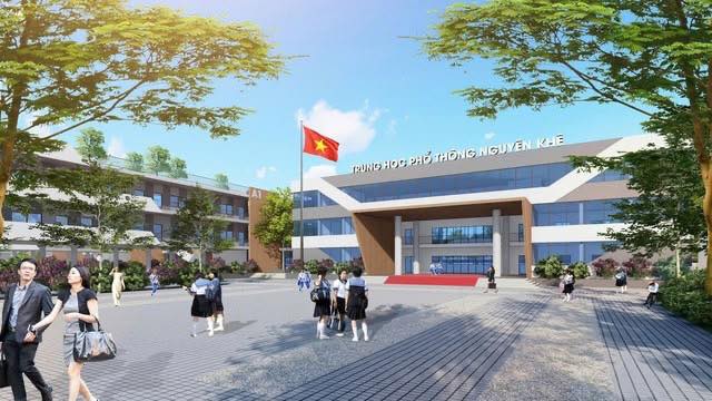Cận cảnh 1 trong 2 trường THPT mới ở Hà Nội, sẽ thông báo tuyển sinh trong vài ngày tới: Diện tích hơn 25.000m2, được đầu tư hơn 200 tỷ- Ảnh 5.