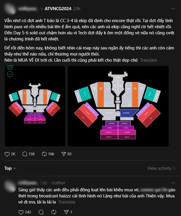 Fan đuối sức, vé concert Anh Trai Vượt Ngàn Chông Gai mãi chưa sold-out- Ảnh 5.