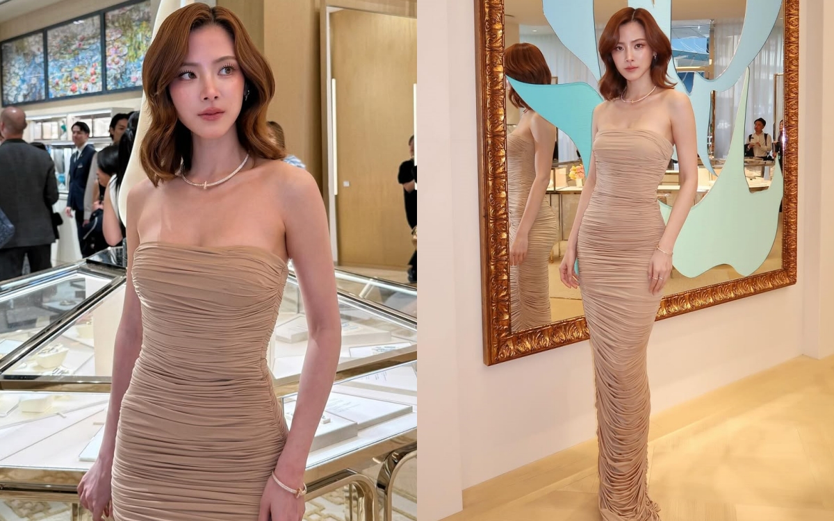 Baifern Pimchanok và Jennie so kè khó phân thắng bại khi diện cùng 1 chiếc đầm- Ảnh 5.