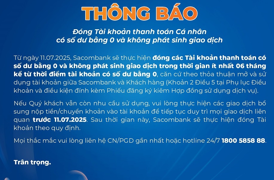 Hàng loạt tài khoản ngân hàng sẽ bị đóng vĩnh viễn nếu không đáp ứng điều kiện này: Người dân chú ý- Ảnh 1. Hàng loạt tài khoản ngân hàng sẽ bị đóng vĩnh viễn nếu không đáp ứng điều kiện này: Người dân chú ý- Ảnh 1.