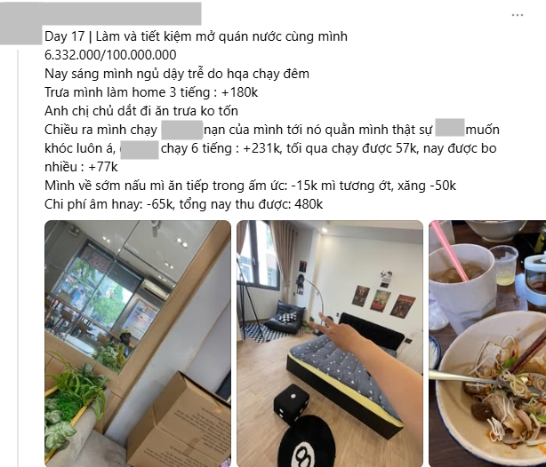 Hành trình chạy xe ôm, bán bún, dọn homestay kiếm 100 triệu mở quán nước của chàng trai 22 tuổi- Ảnh 2.
