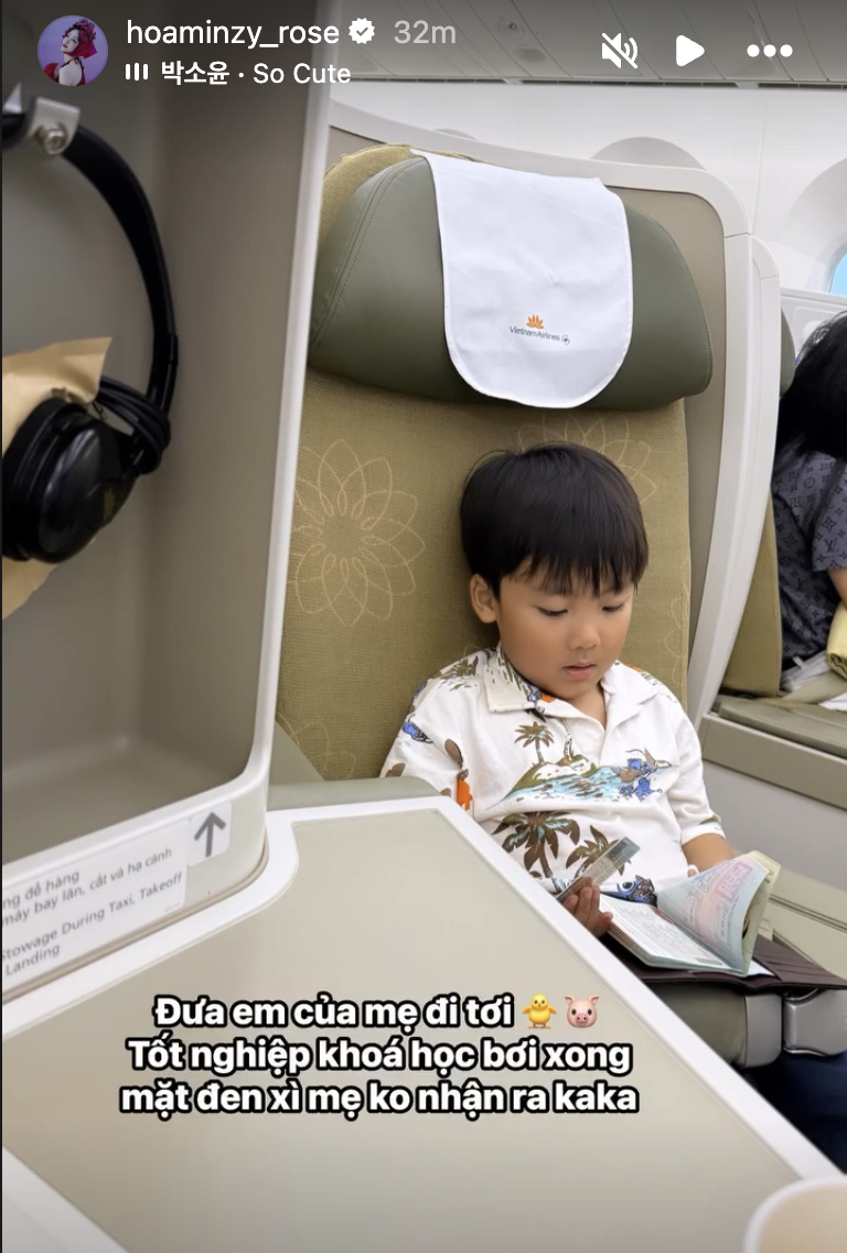 Bo Thúi nhà Hoà Minzy chăm tập thể thao bổ ích ngày hè, ngoại hình thay đổi bất ngờ, mẹ cũng không nhận ra- Ảnh 1.