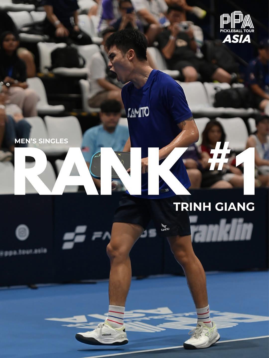 Tự hào Pickleball Việt Nam: Trịnh Linh Giang lên top 1 châu Á- Ảnh 1.