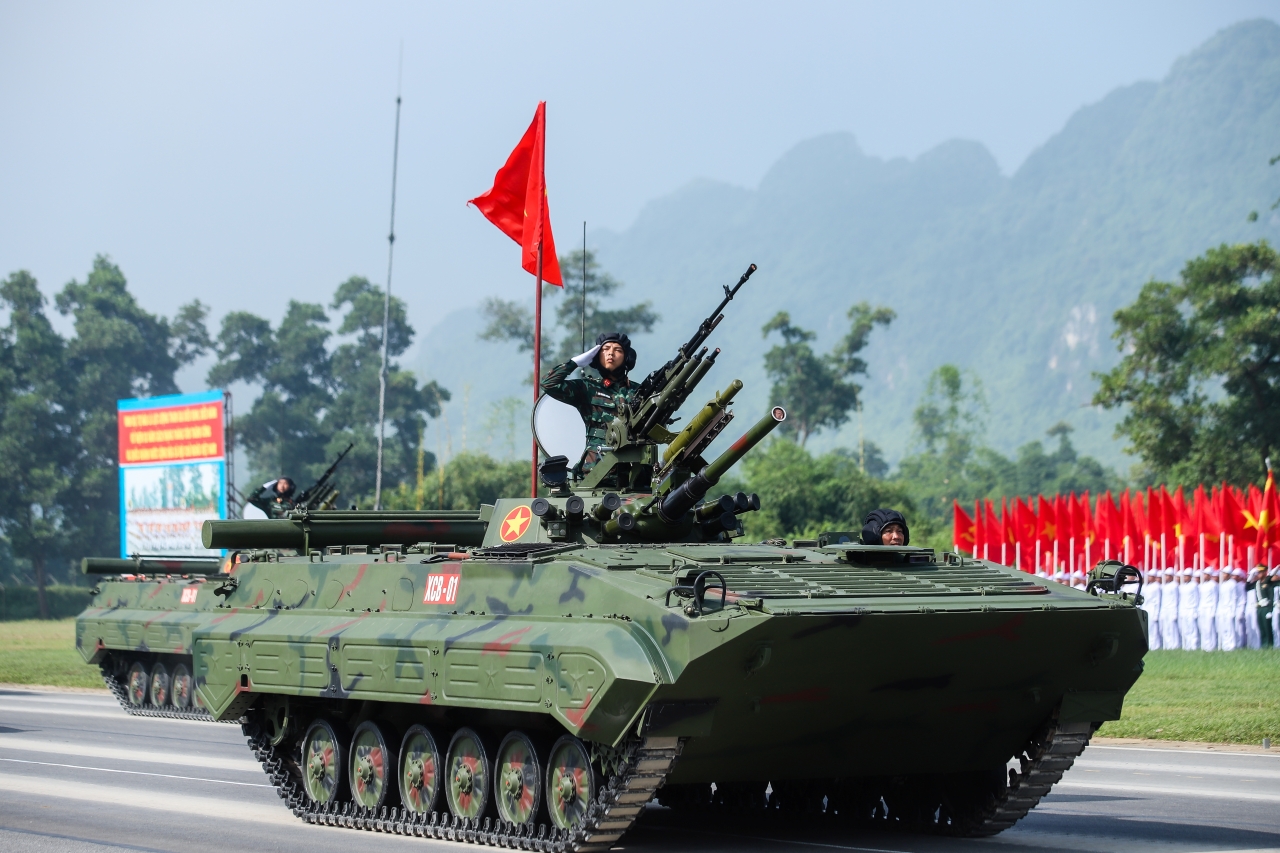Xe chiến đấu bộ binh "made by Việt Nam" sẽ làm nhiệm vụ đặc biệt ngày 2/9: Nặng 15 tấn, bơi 7 km/giờ- Ảnh 2.