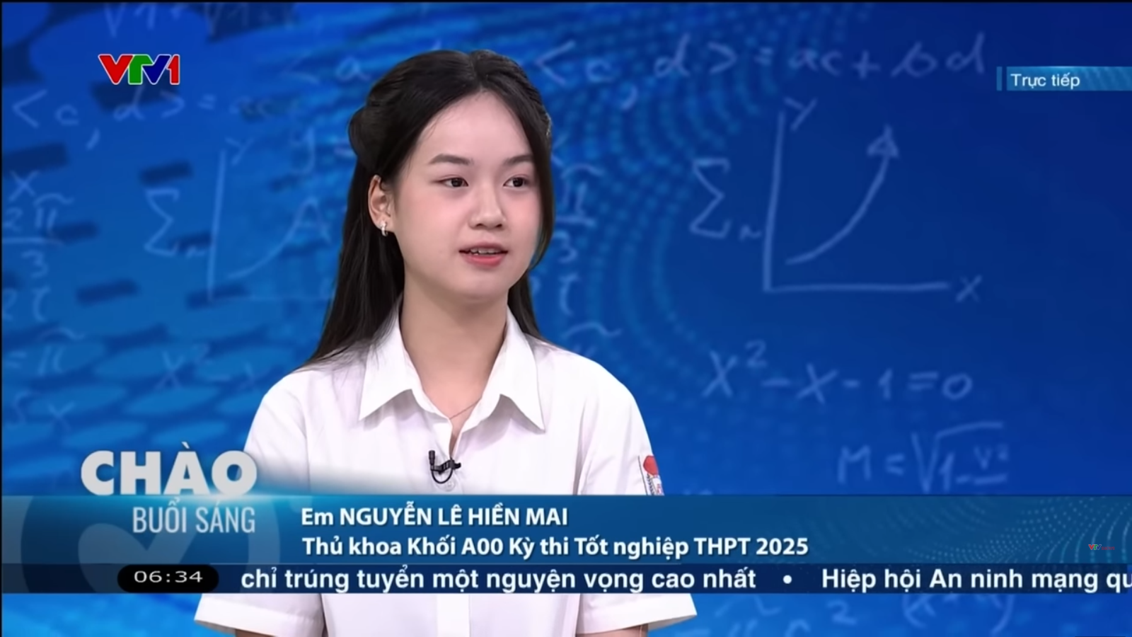 Lộ EQ của Thủ khoa khối A00 Hiền Mai khi lên VTV, netizen: Tiểu thuyết còn không dám viết nữ chính cỡ này- Ảnh 2.