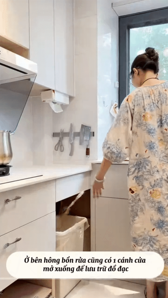 Căn bếp vẻn vẹn 5m2 nhưng 