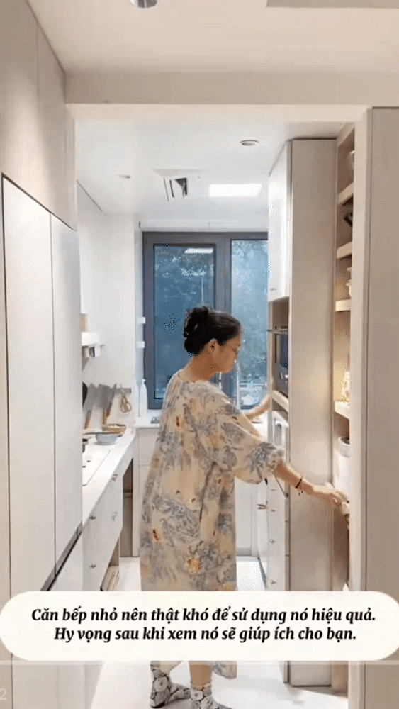 Căn bếp vẻn vẹn 5m2 nhưng 
