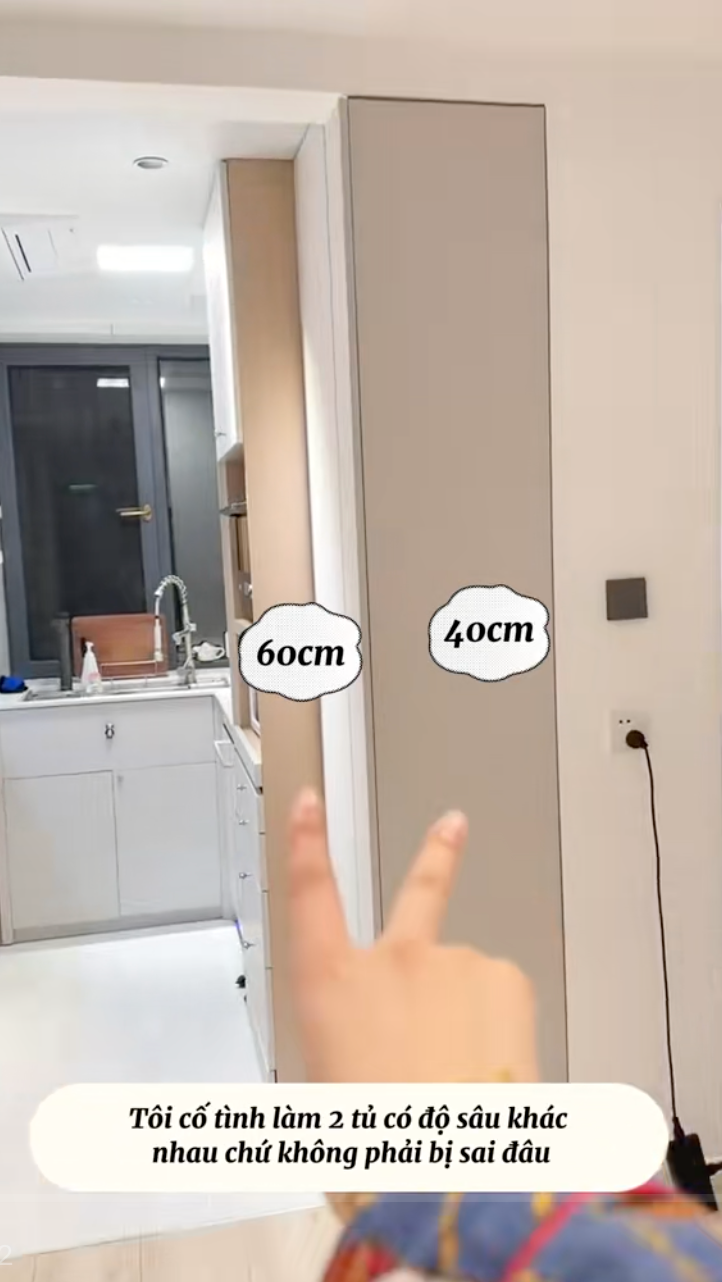 Căn bếp vẻn vẹn 5m2 nhưng 