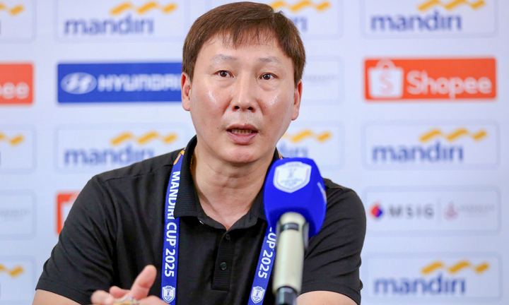 HLV Kim Sang-sik: U23 Indonesia rất mạnh- Ảnh 1.