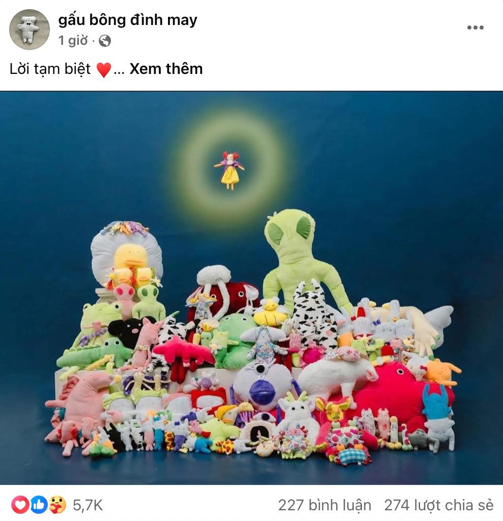 Tiệm gấu bông "xấu lạ" thông báo dừng hoạt động- Ảnh 1.