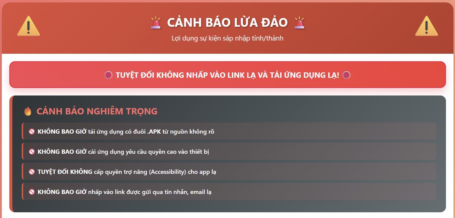 Chiêu trò lừa đảo tinh vi liên quan đến sáp nhập tỉnh thành, người dân hết sức cảnh giác- Ảnh 3.
