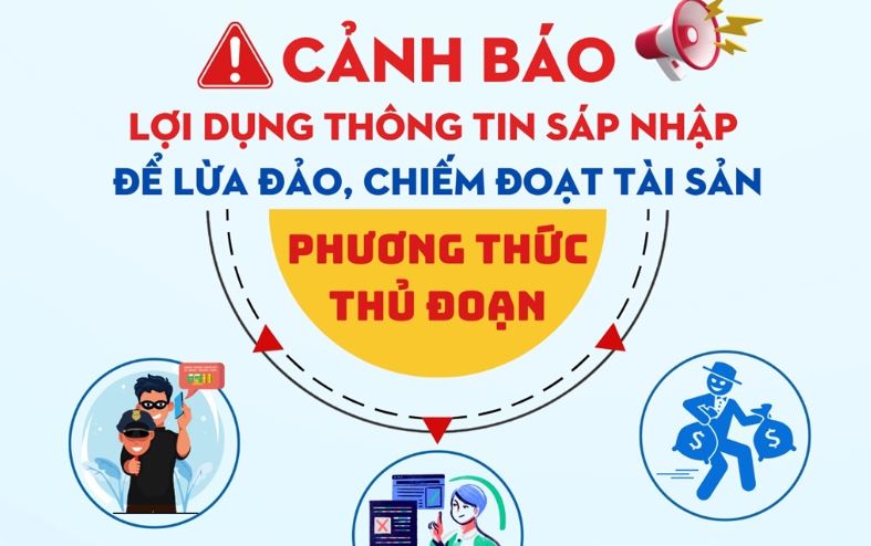 Chiêu trò lừa đảo tinh vi liên quan đến sáp nhập tỉnh thành, người dân hết sức cảnh giác- Ảnh 2.