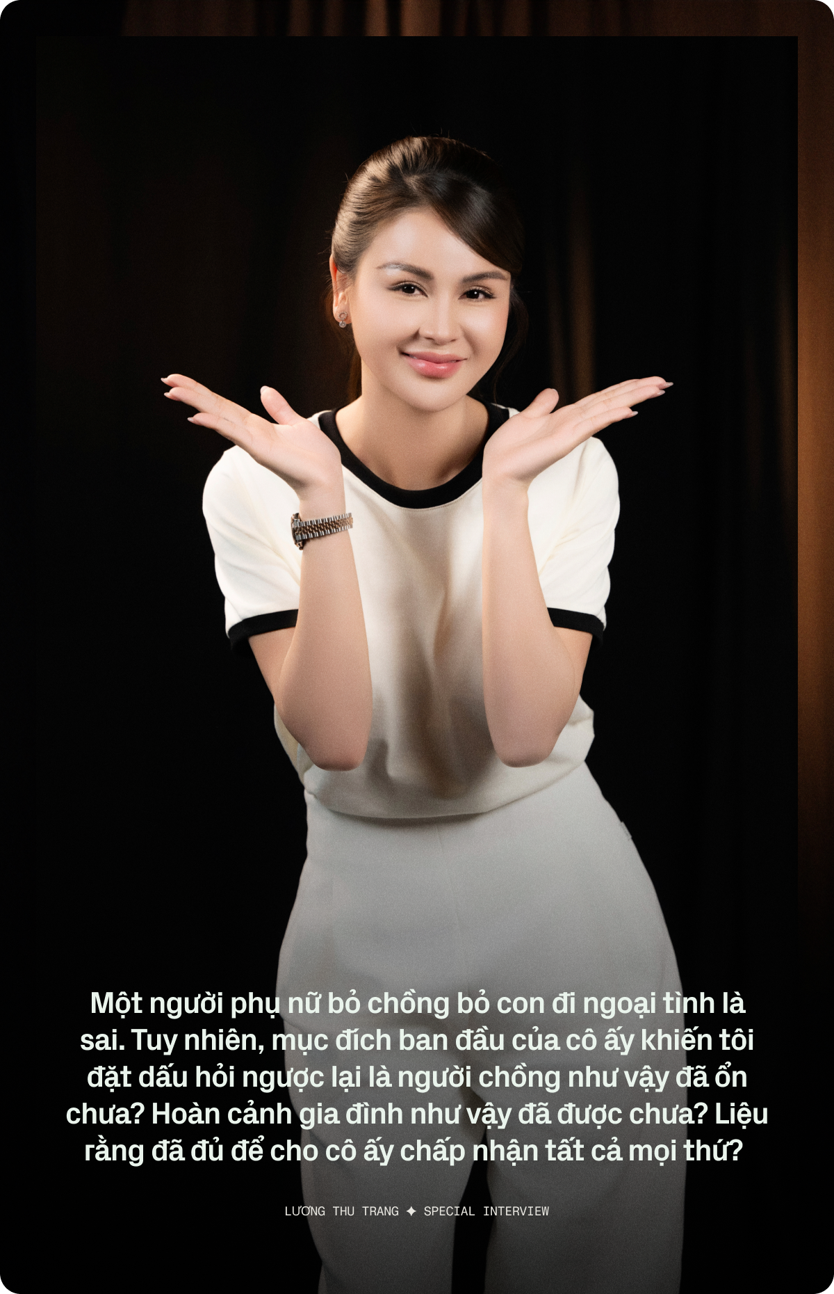 Lương Thu Trang: Cứ nghe lời khán giả chê rồi đi cắt mắt, gọt cằm là dở rồi, mình vẫn phải là mình- Ảnh 2.