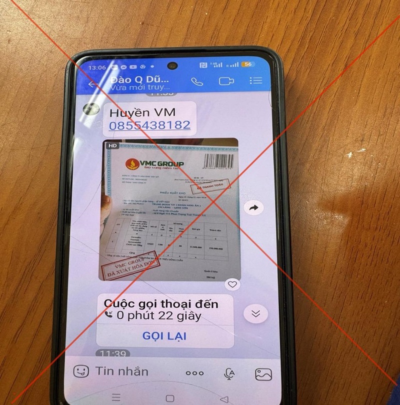 Người đàn ông định chuyển khoản 230 triệu đồng sau khi nhận tin nhắn Zalo, công an xã liền mời lên làm việc- Ảnh 1. Người đàn ông định chuyển khoản 230 triệu đồng sau khi nhận tin nhắn Zalo, công an xã liền mời lên làm việc- Ảnh 1.