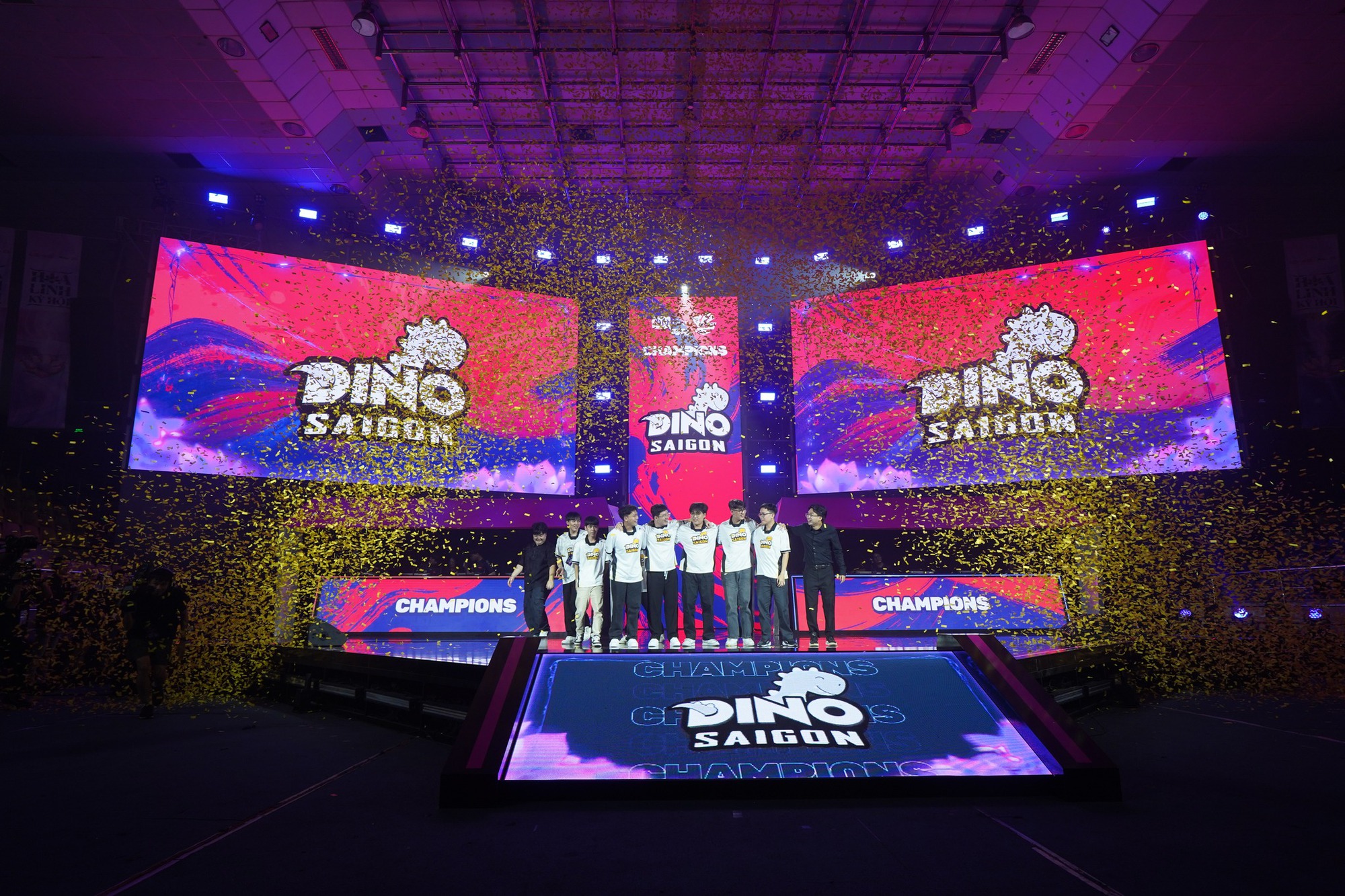 Saigon Dino lên ngôi vô địch ON Live VCS 2025- Ảnh 1. Saigon Dino lên ngôi vô địch ON Live VCS 2025- Ảnh 1.