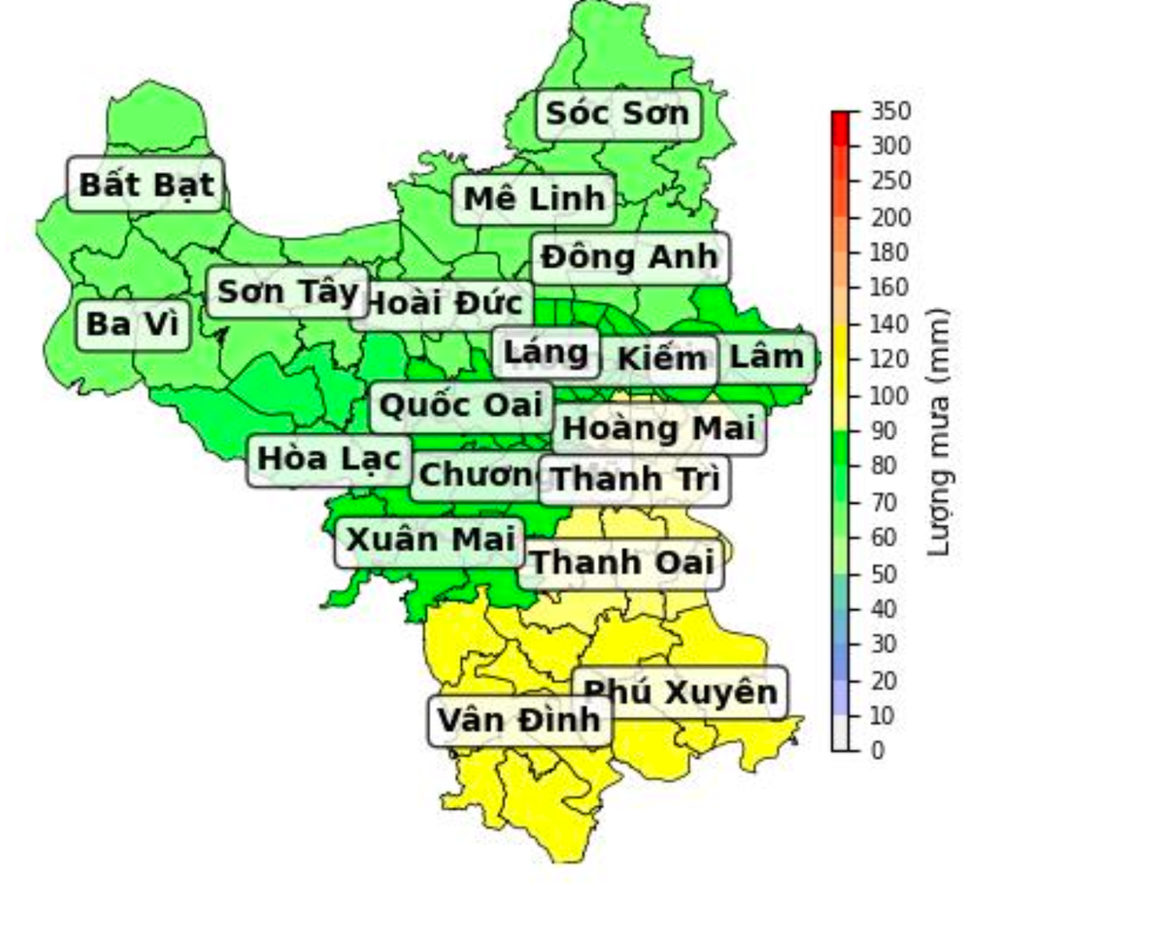 Cảnh báo ngập úng tại nội thành Hà Nội, lũ trên sông Hồng, sông Đuống do bão số 3- Ảnh 1.