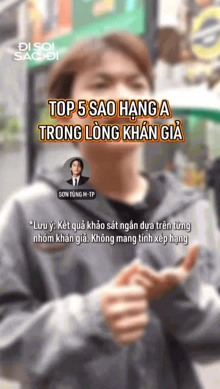 Hỏi trực tiếp người qua đường 5 sao hạng A hot nhất lúc này: 2 nhân vật top đầu "out trình", HIEUTHUHAI - SOOBIN ở đâu?- Ảnh 3.