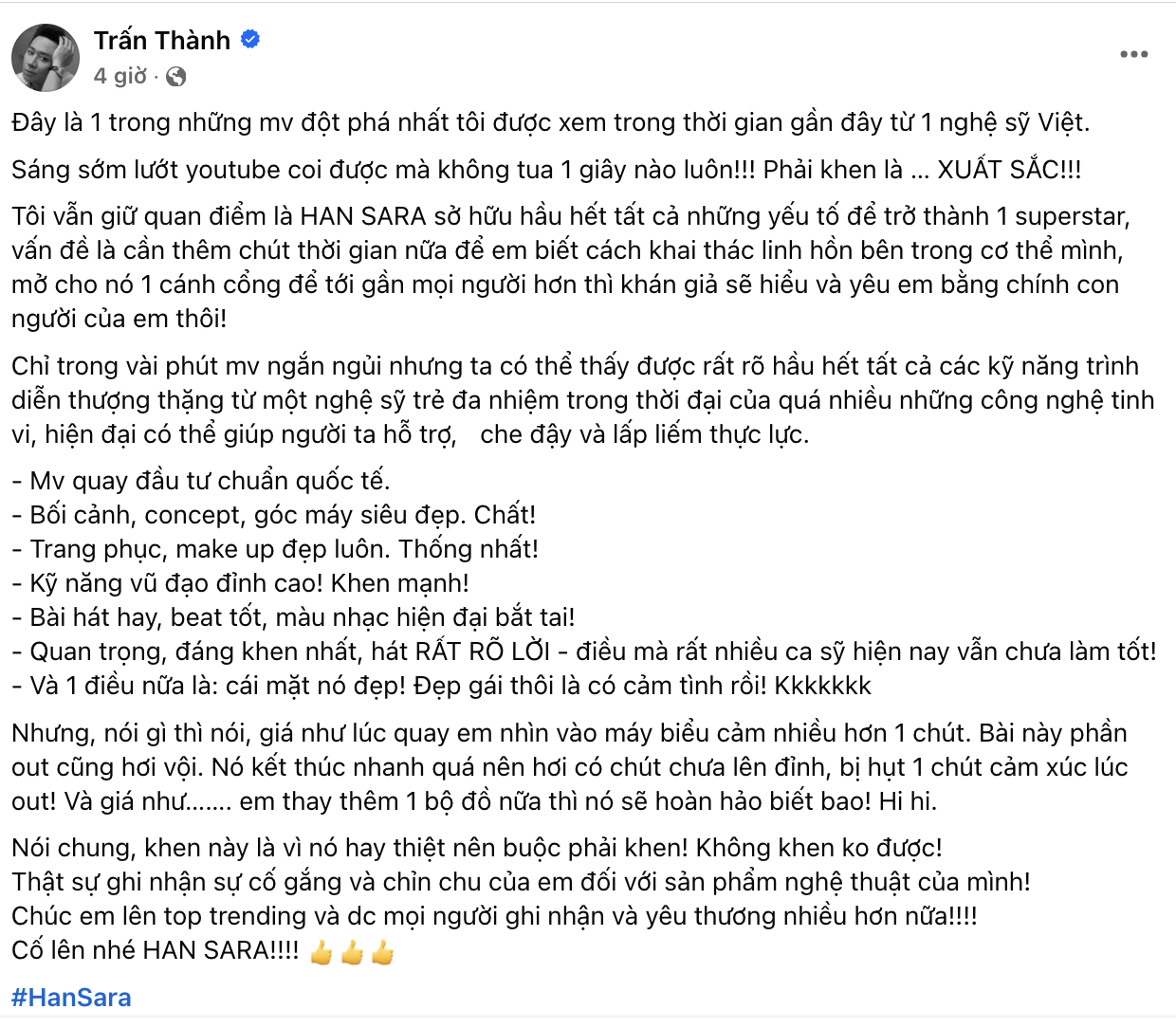 Em Xinh người Hàn vừa bị loại, Trấn Thành khen nức nở: Hát rõ lời - điều mà rất nhiều ca sĩ chưa làm tốt- Ảnh 2.