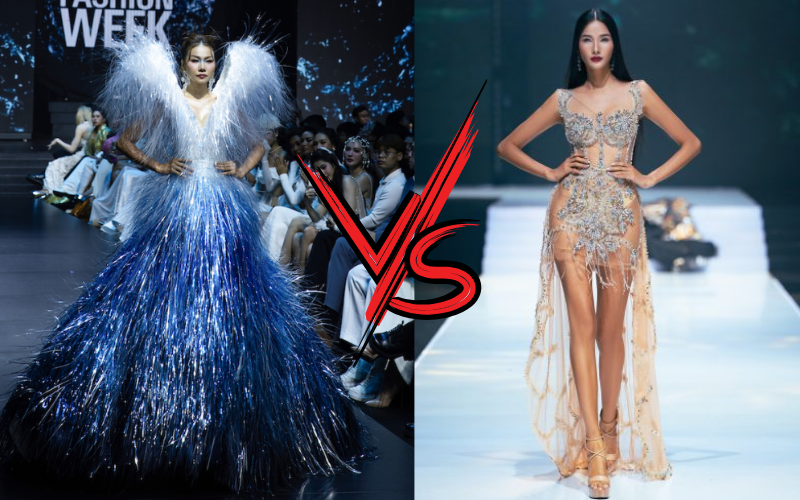 Thanh Hằng vs Hoàng Thùy: Trình vedette kiểu gì mà cứ va nhau mãi?- Ảnh 3. Thanh Hằng vs Hoàng Thùy: Trình vedette kiểu gì mà cứ va nhau mãi?- Ảnh 3.