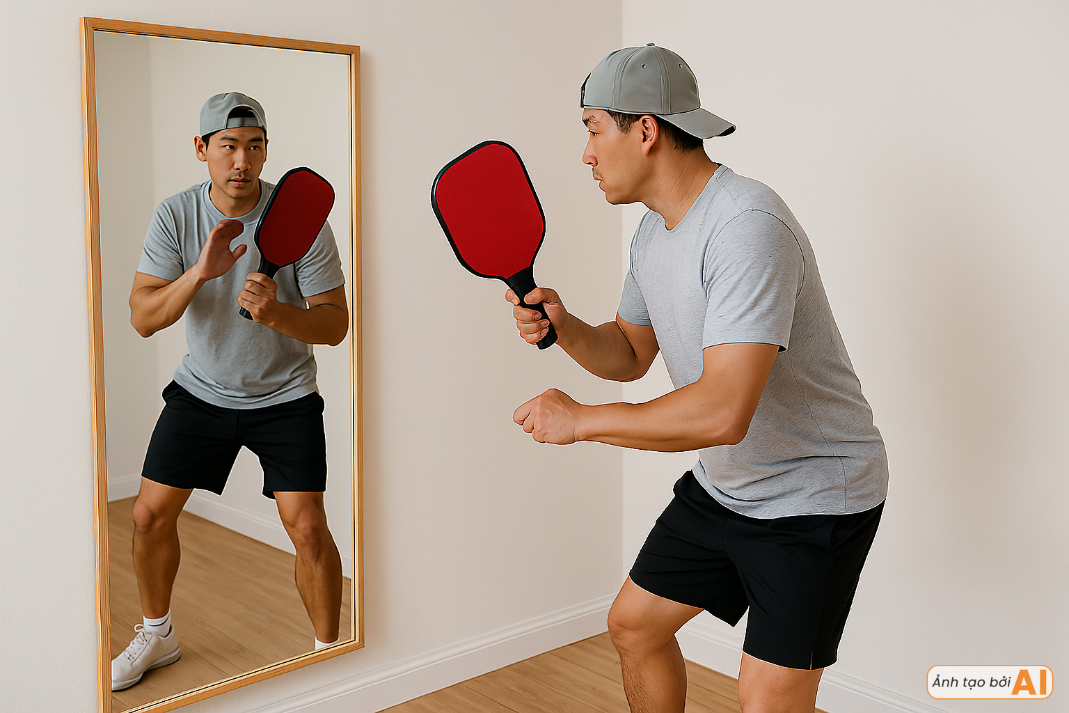 Mưa bão đừng ra ngoài đánh Pickleball, hãy ở nhà tập luyện theo cách này đi!- Ảnh 2.