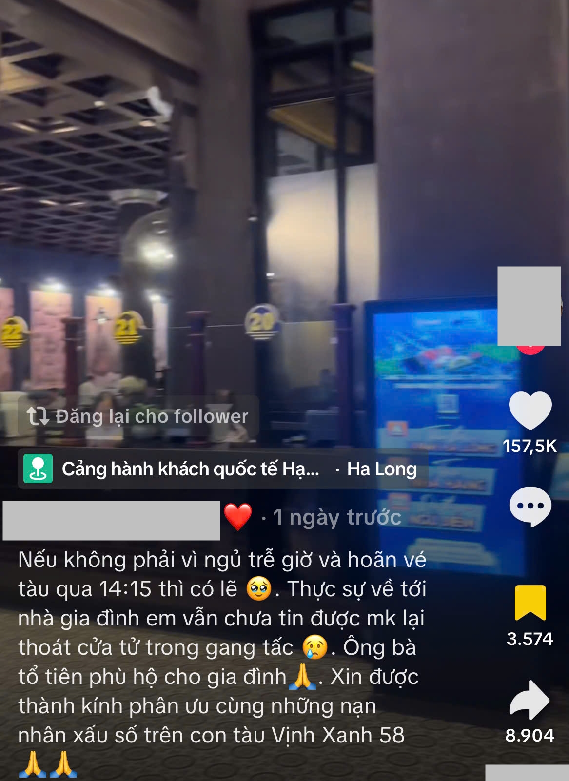 Bị tố dựng chuyện, câu like vụ thoát nạn lật tàu ở vịnh Hạ Long, "Gia đình nhà Thóc": Chúng tôi muốn khép lại mọi chuyện- Ảnh 1.