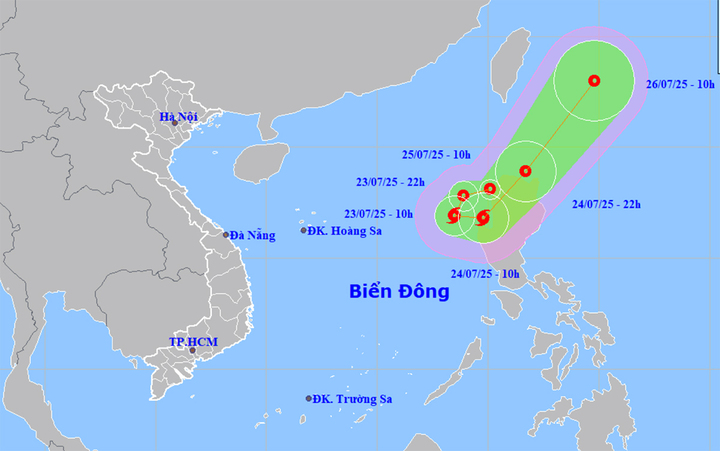 Bão số 3 Wipha vừa tan, gần Biển Đông lại xuất hiện áp thấp nhiệt đới- Ảnh 1.