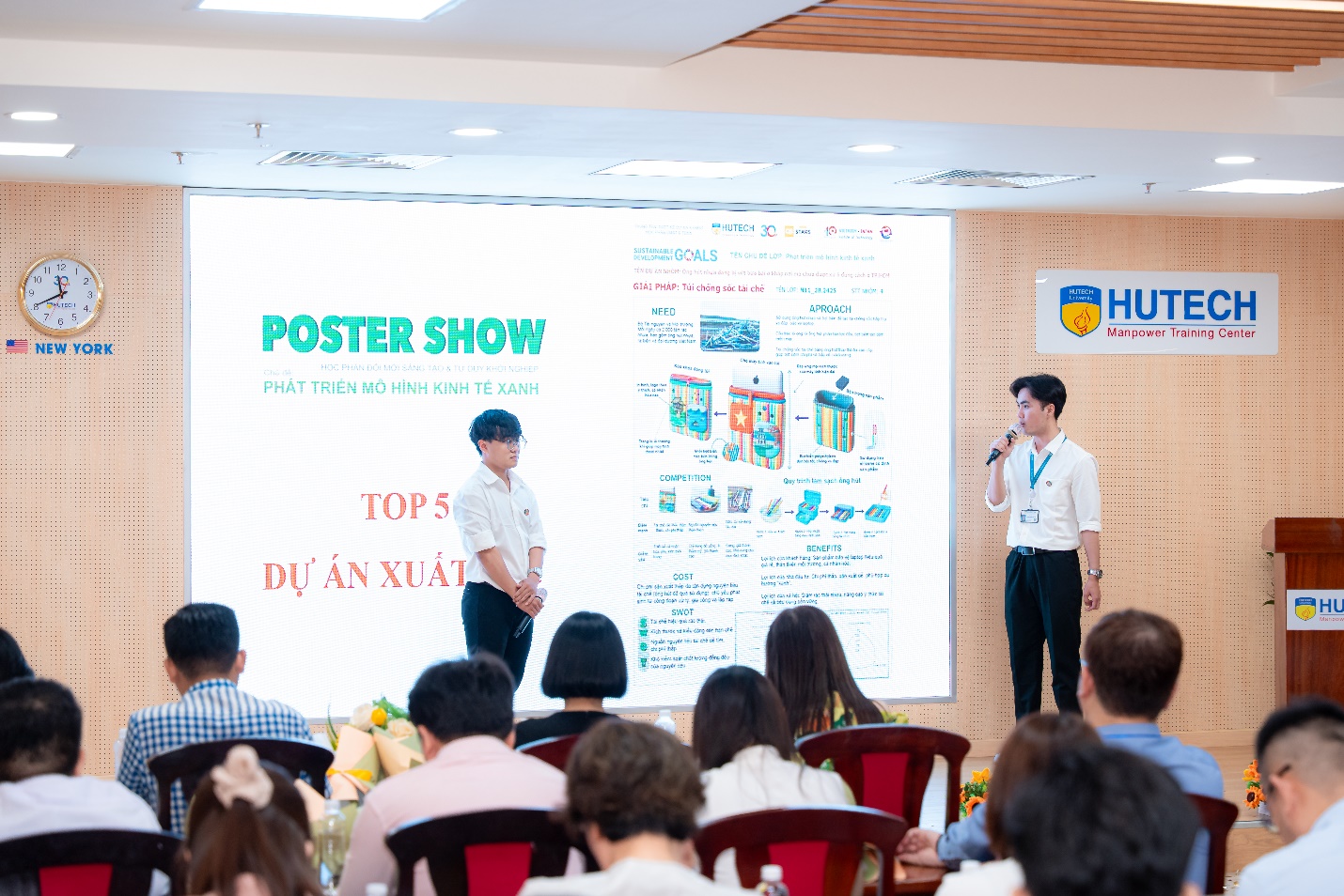 Học từ trải nghiệm thật: Sinh viên HUTECH “hô biến” ý tưởng thành giá trị thực- Ảnh 1.