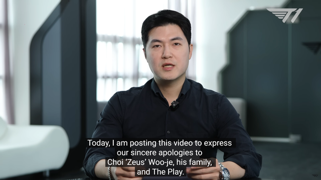 T1 chính thức lên tiếng kết thúc vụ việc Zeus, trắng đen đã rõ- Ảnh 2.