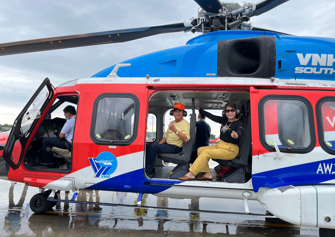 Đề xuất mở lại tour ngắm TPHCM từ trên cao bằng trực thăng- Ảnh 2.