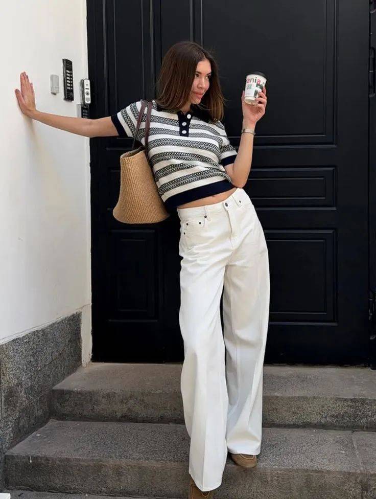 Ai mặc combo Polo và jeans cũng auto 