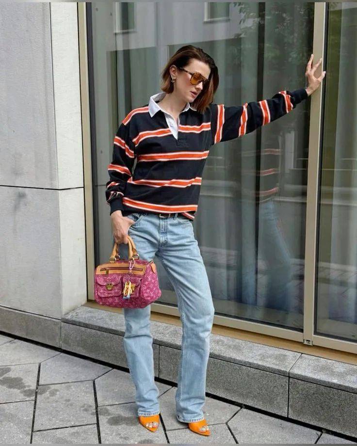 Ai mặc combo Polo và jeans cũng auto 