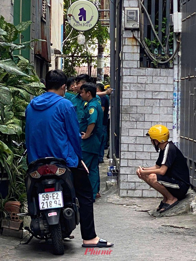 Hiện trường nơi phát hiện thi thể nữ giới giấu trong vali ở TP.HCM- Ảnh 3.