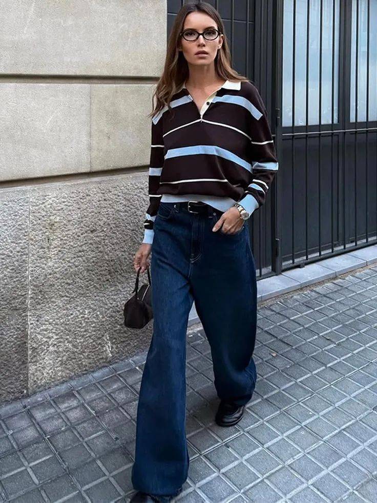 Ai mặc combo Polo và jeans cũng auto 