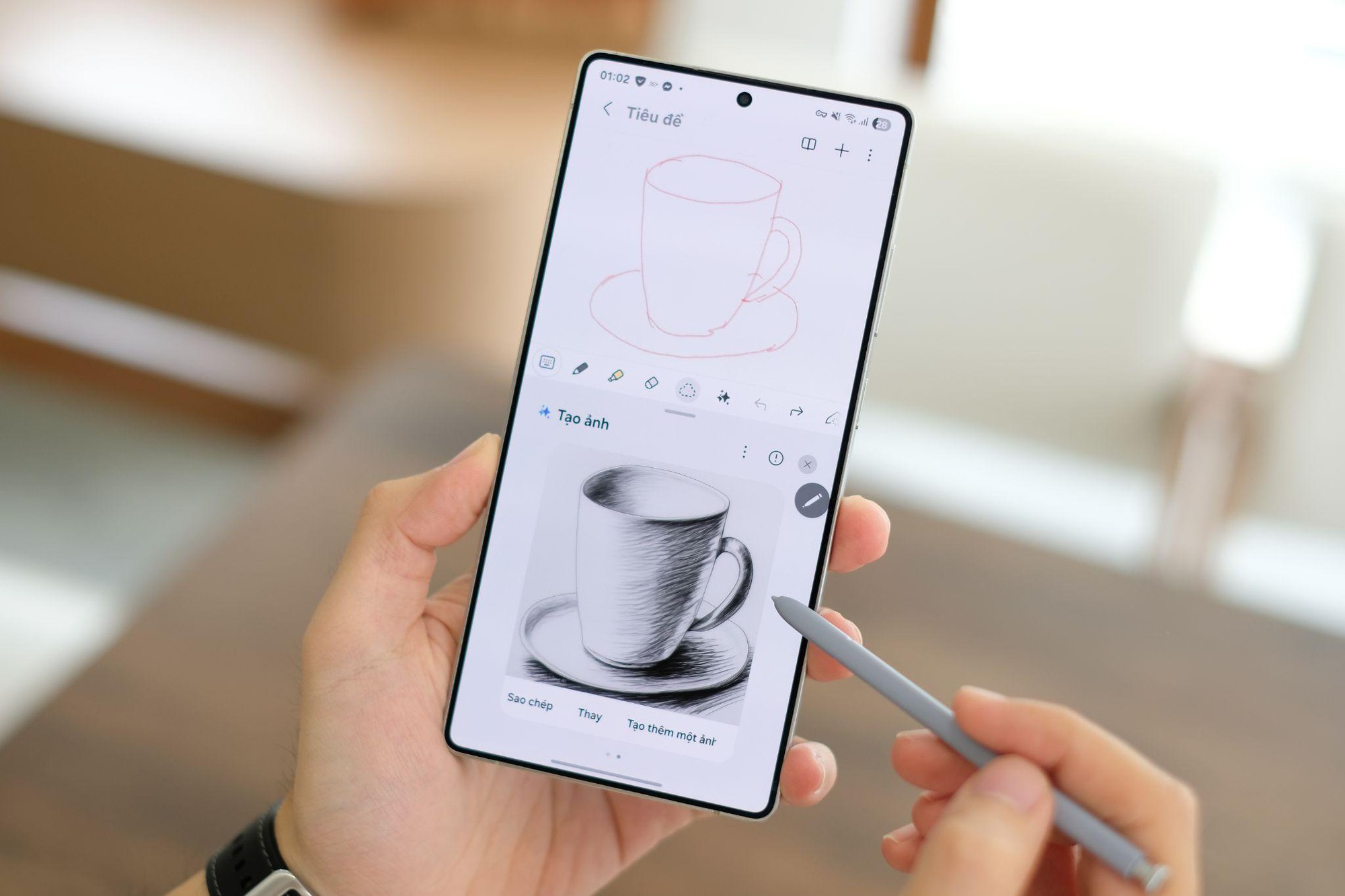 Không cần là họa sĩ, ai cũng tận dụng được bút S Pen trên Galaxy S25 Ultra nhờ Galaxy AI- Ảnh 2.