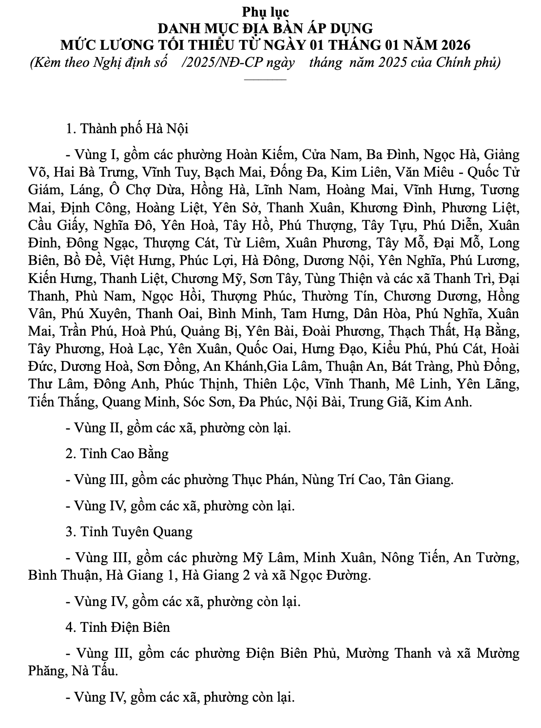 Từ năm 2026, mức lương tối thiểu vùng sẽ có thay đổi quan trọng: Người lao động chỉ còn 1 tuần để làm việc này- Ảnh 3.