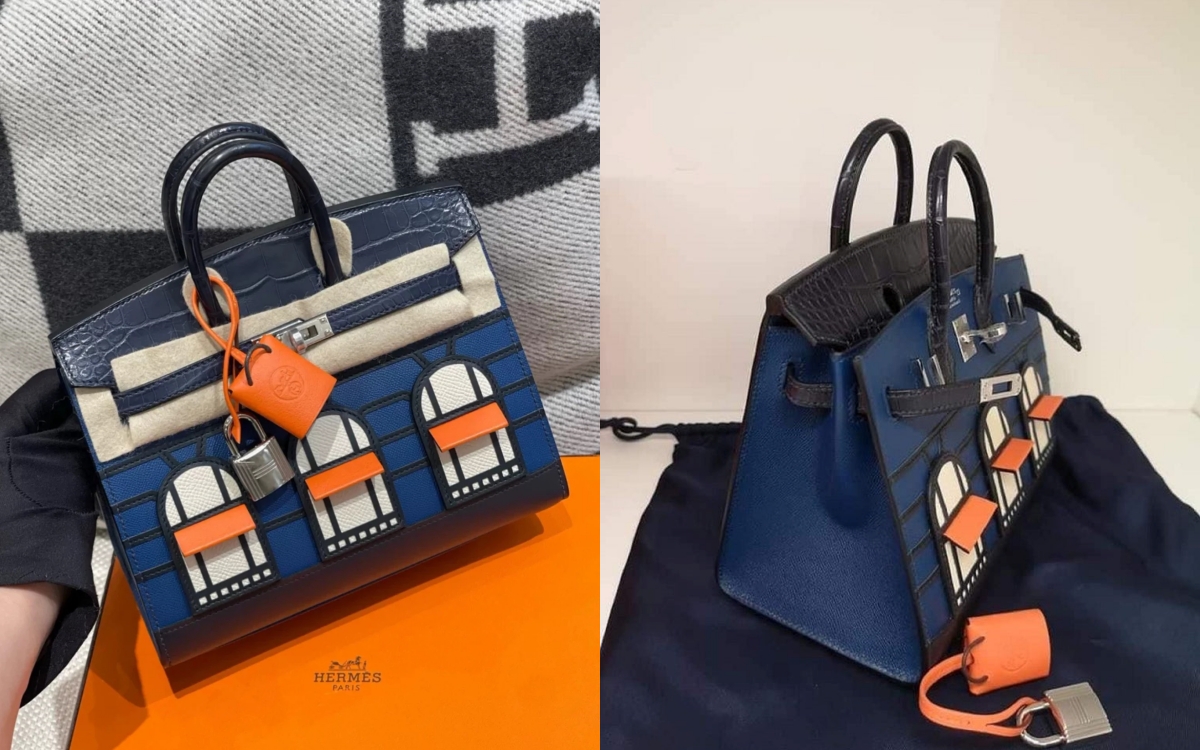 Mẹ Lisa gây choáng khi mang túi Hermès đắt đỏ- Ảnh 6.