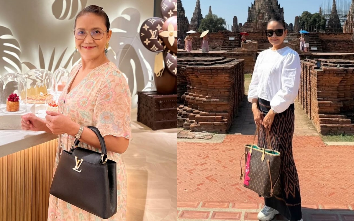 Mẹ Lisa gây choáng khi mang túi Hermès đắt đỏ- Ảnh 4.