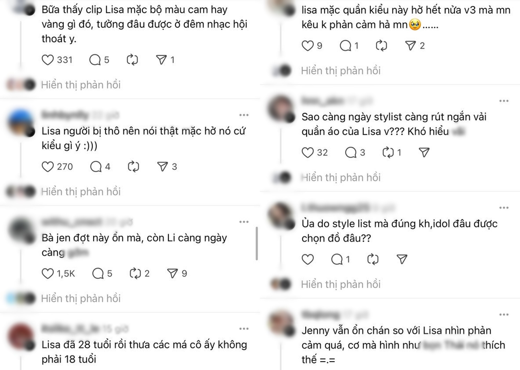 3 triệu lượt xem Lisa lộ nửa vòng 3: Loạt bình luận tuyên bố lý do “thoát fan”- Ảnh 13.