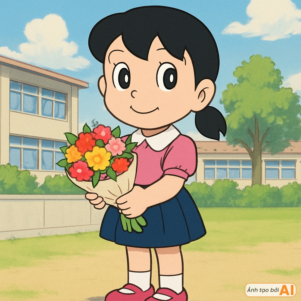 Mượn Doraemon "cỗ máy thời gian" xem thử ngày đầu tiên nhóm bạn Nobita - Shizuka đi học lớp 1, phụ huynh coi mà bồi hồi theo- Ảnh 2.