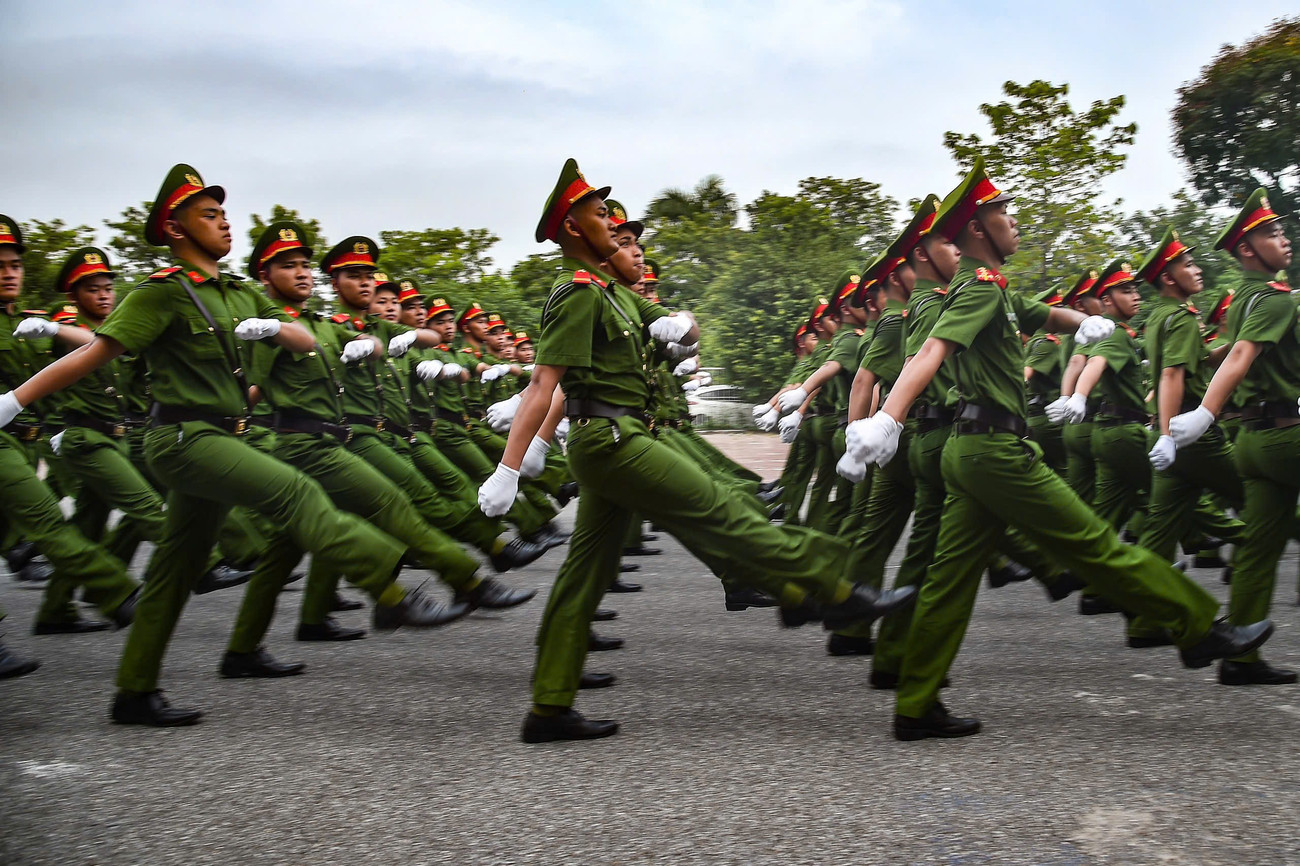 Công an Hà Nội hợp luyện bảo đảm an ninh, trật tự các hoạt động kỷ niệm 80 năm Quốc khánh 2/9- Ảnh 3.