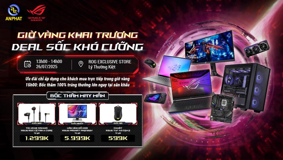 TP.HCM “nóng rực” với màn khai trương ROG Exclusive Store – Không gian công nghệ đậm chất eSports tại An Phát Computer- Ảnh 8.