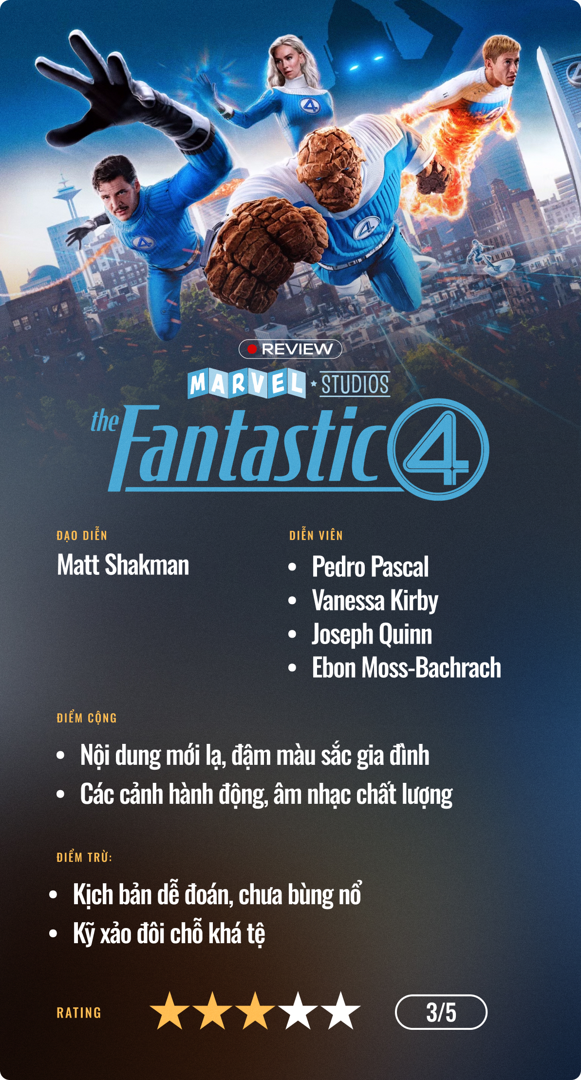The Fantastic Four: First Steps - Marvel cứ an toàn thế này thì DC vượt mặt mất thôi- Ảnh 9.