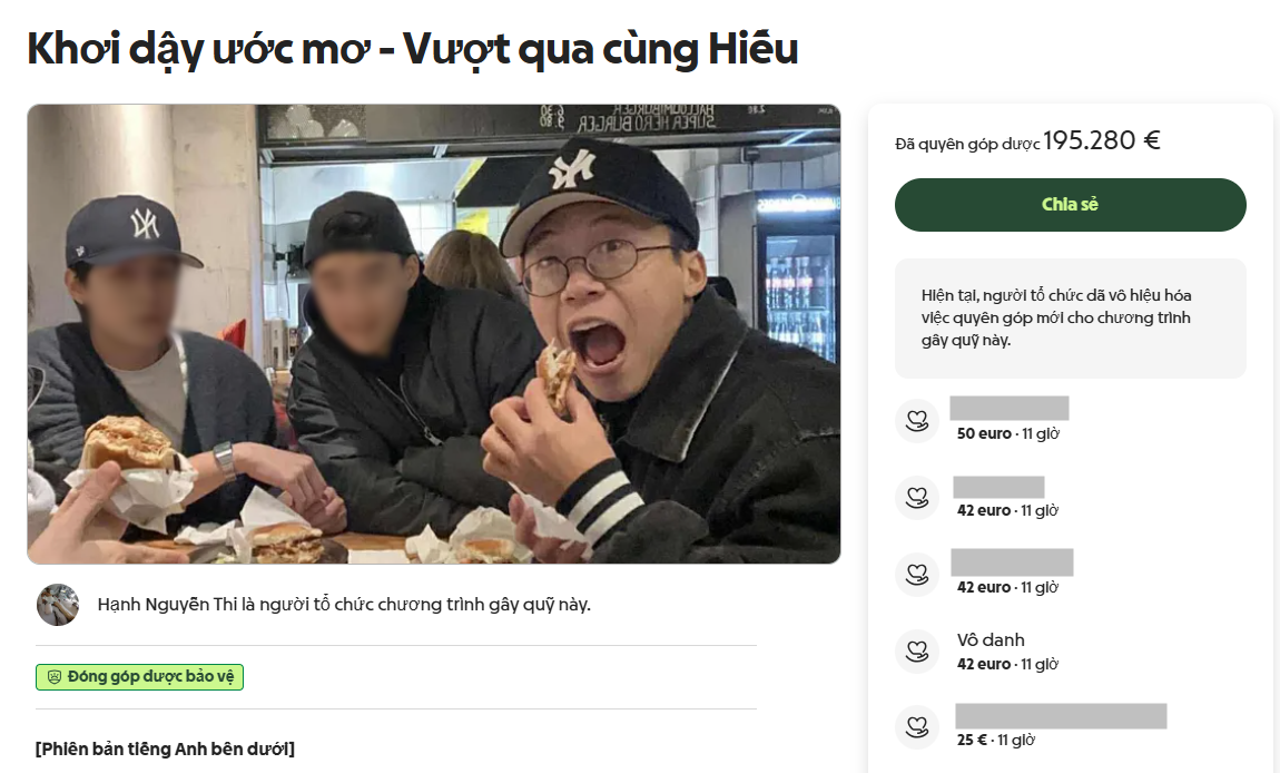 Bốp đã qua cơn nguy kịch, gia đình gửi lời cảm ơn: Mỗi khoản đóng góp chúng tôi đều khắc ghi- Ảnh 1.