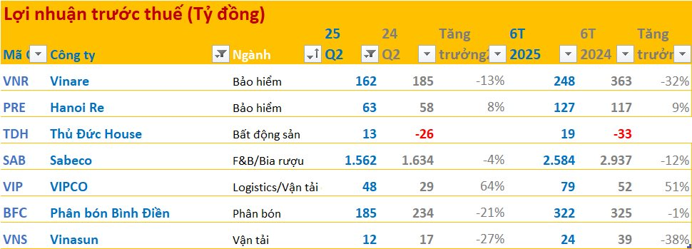 Cập nhật BCTC quý 2/2025 ngày 26/7: Lợi nhuận Vinasun thấp nhất 14 quý, Sabeco báo lãi ròng hơn 1.200 tỷ đồng- Ảnh 2.
