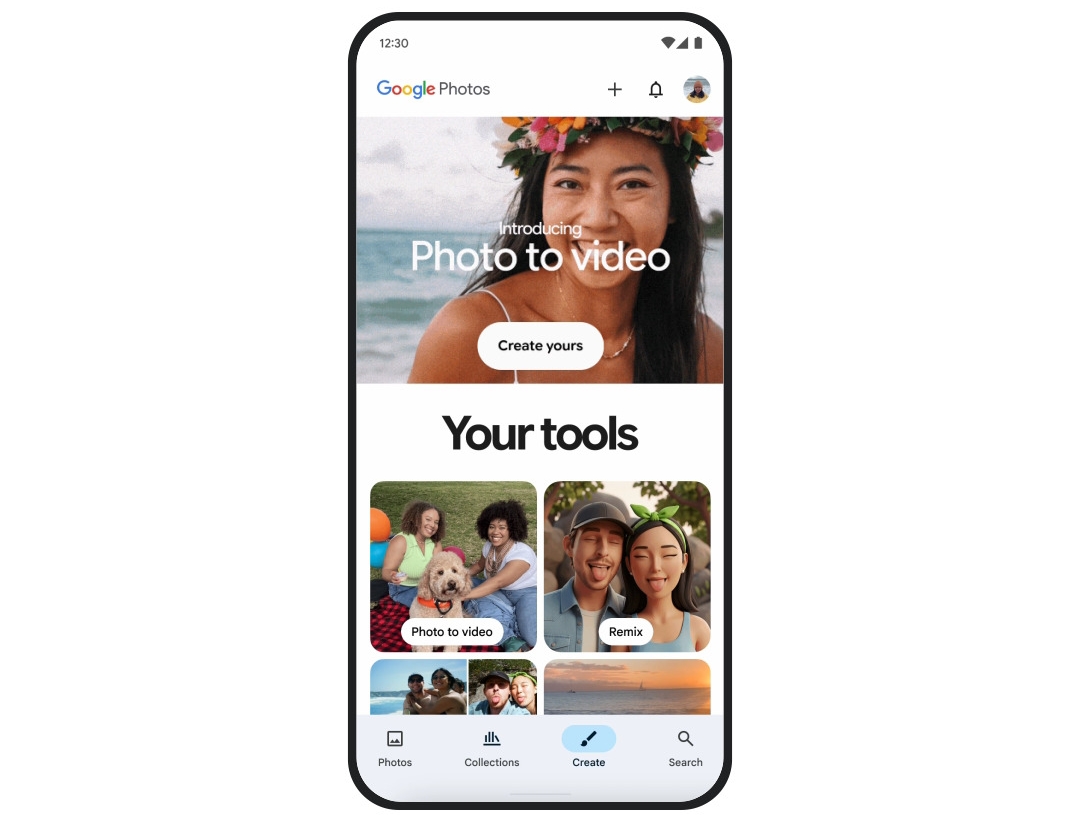Google Photos có AI biến ảnh thành video, tạo anime chỉ bằng một chạm, máy nào cũng dùng được- Ảnh 1.