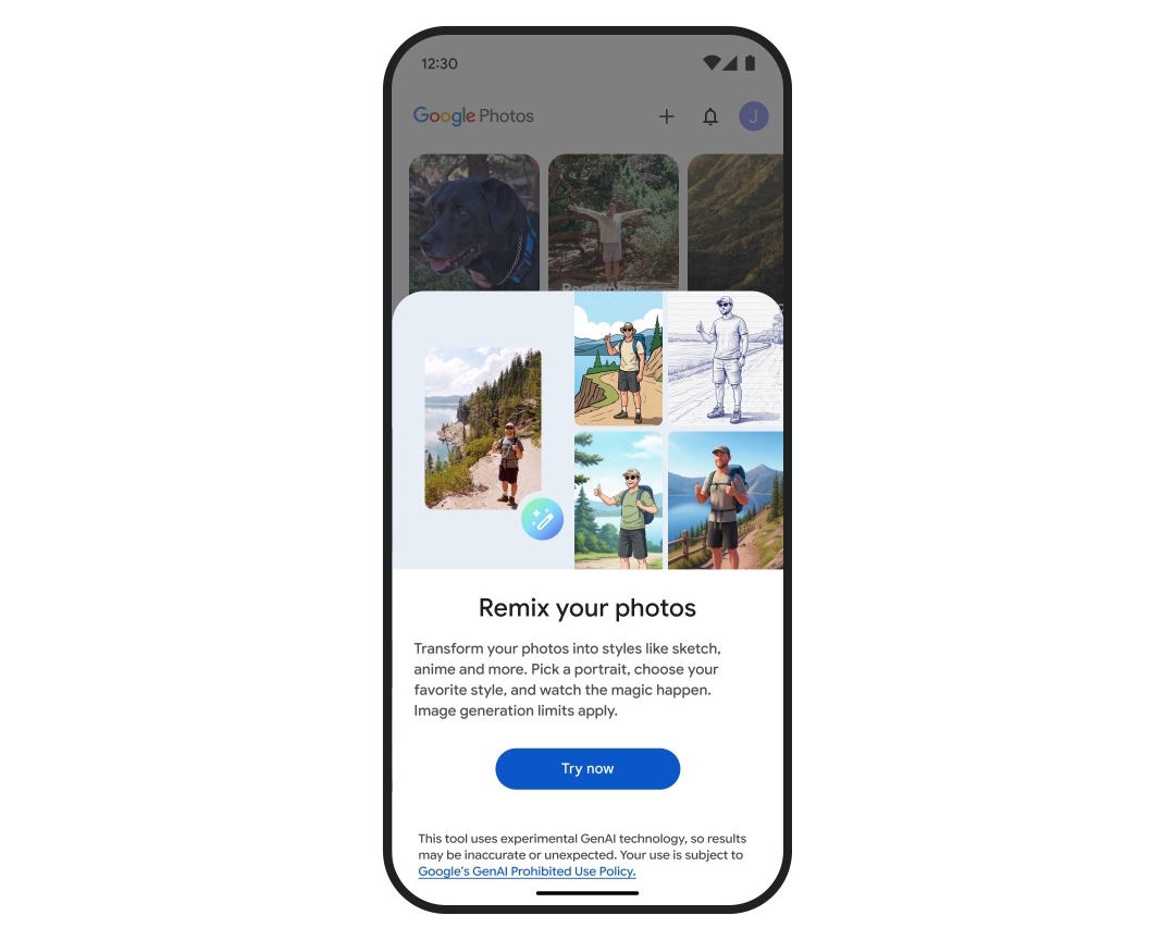 Google Photos có AI biến ảnh thành video, tạo anime chỉ bằng một chạm, máy nào cũng dùng được- Ảnh 2.
