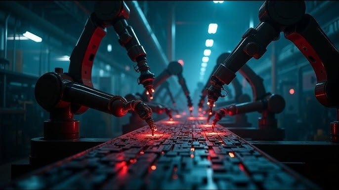 Ngày tàn của công nhân nhà máy: 12 triệu việc làm có thể mất vì những công xưởng chỉ chạy bằng AI và robot, sản xuất 1 điện thoại mỗi 3 giây tại Trung Quốc- Ảnh 2.